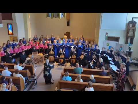 Koncert z okazji 1000 - lecia Klasztoru Montserrat 14.06.2025 Murowana Goślina XVII MFCh 