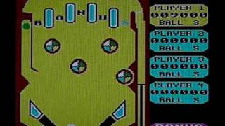 Video Pinball on Acorn BBC Micro Model B vintage computer. Gameplay & Commentary