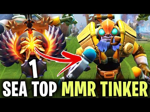 When Sea Top 1 MMR Plays Tinker - Asia Top MMR 7.30 Tinker Gameplay Dota 2