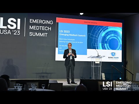 Ash Attia Presents Bionic Vision Technologies at LSI USA ‘23