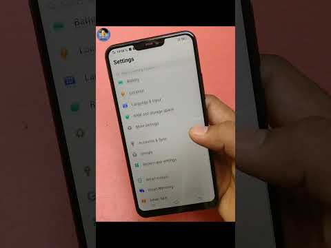Vivo v9 smart low volume on / off setting #shorts