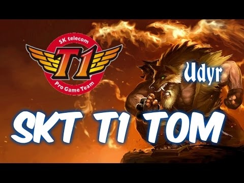 SKT T1 TOM UDYR vs Gragas Jungle - LOL Korean SoloQ Patch 5.12
