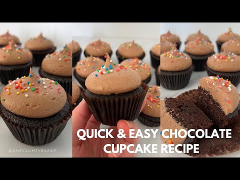 Quick and Easy Chocolate Cupcakes