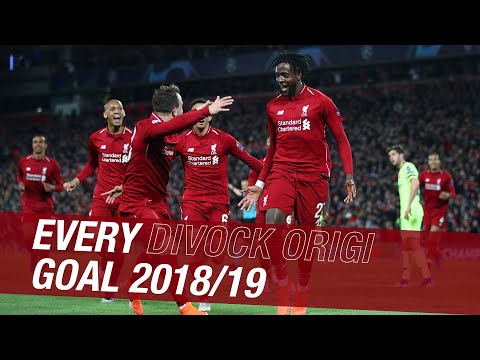 Every Divock Origi goal from 2018-19 | Everton, Barcelona, Tottenham