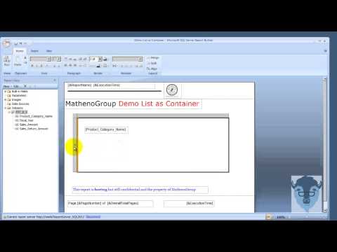 55005 6 Report Builder 3 0 Lists as containers