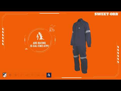 Sweet-Orr Flame Acid Two Piece Overall