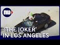 Politie achtervolgt gemaskerde man in Los Angeles | NU.nl