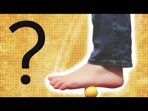 Wie du gesunde, flexible Füße bekommst | Fußfaszien weich rollen mit dem Golfball