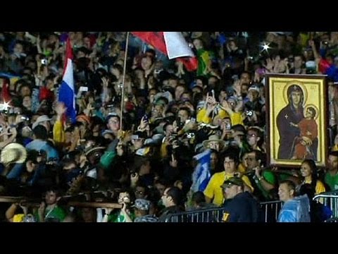 Prayers for peace on the beach