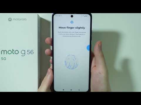 Motorola Moto G56: How to Add Fingerprint (Set Up Fingerprint Sensor)