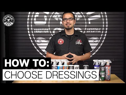 How To Choose the Best Dressing! - Chemical Guys