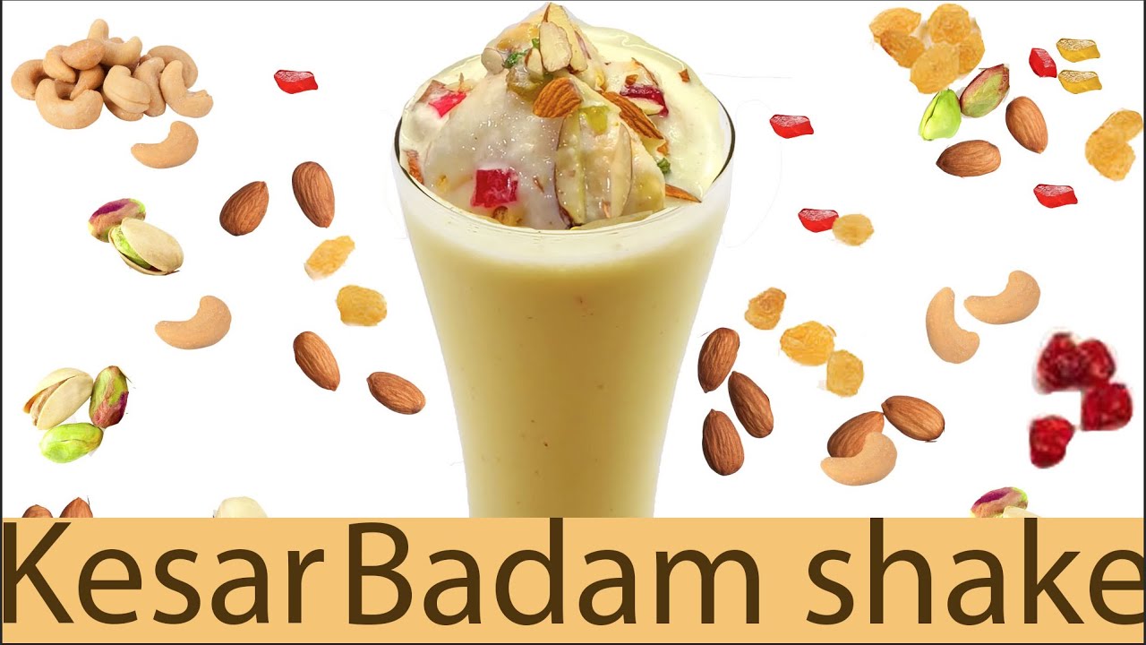 Kesar badam shake | Dry Fruit shake | Kesar pista Shake | Badam Shake | Thick shake