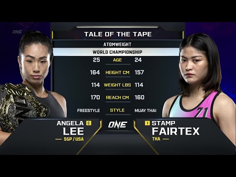 Angela Lee vs Stamp Fairtex full fight