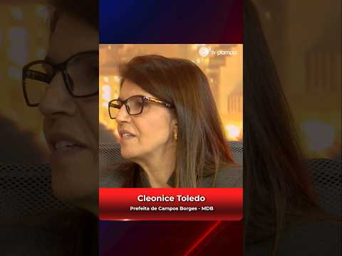 Cleonice Toledo aborda os desafios de Campos Borges, município que tem na agricultura sua renda.