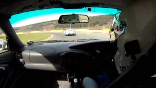 preview picture of video 'Spa Francorchamps 2 April 2012 Porsche 996 C2'