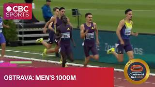 Men's 1000m at Continental Tour stop in Ostrava | #CBCSports