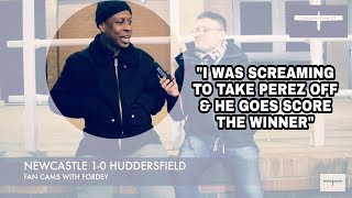 Fordey: "I was screaming to take Perez off & he goes score the winner"