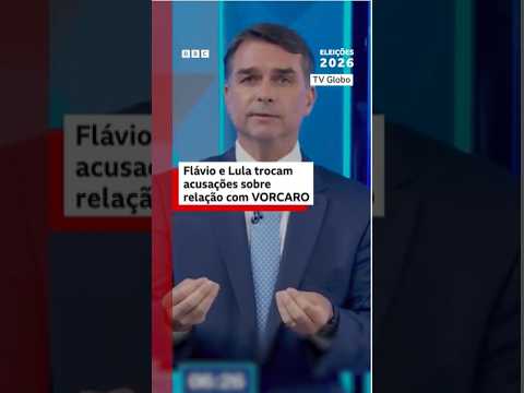 Flávio e Lula trocam acusações sobre relações com Daniel Vorcaro