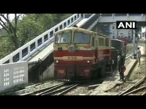 Water train and one SLR started between kalka-shimla stations on alternate days