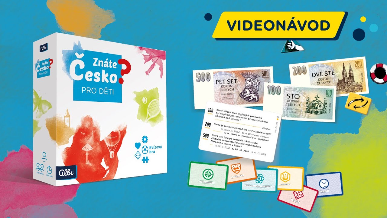 Znáte Česko? Pro děti - videonávod
