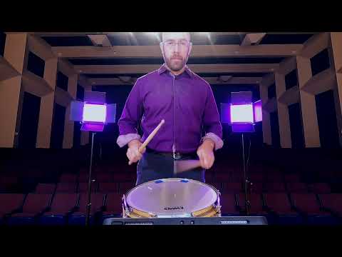 TMEA 2025-26, Snare Etude, Dr. Brad Meyer (performer) SFASU