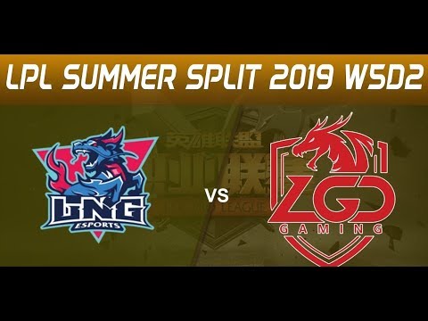 LGD Gaming vs LNG Esports | LPL Summer 2019 W5G1 | FULL GAME