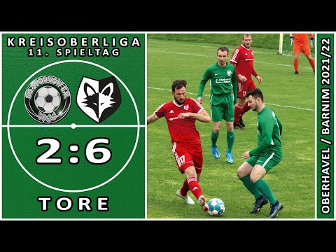 SG STORKOW - FALKENTHALER FÜCHSE 2:6 - Tore [KOL 2021/22 - 11. Spieltag]