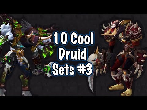 Jessiehealz - 10 Cool Druid Transmog Sets #3 (World of Warcraft)