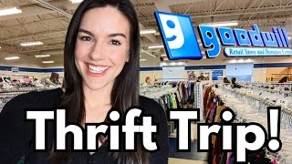 HALF of This HAUL ALREADY SOLD!! Come Thrift with me to Sell Online on eBay and Poshmark! What Sold!