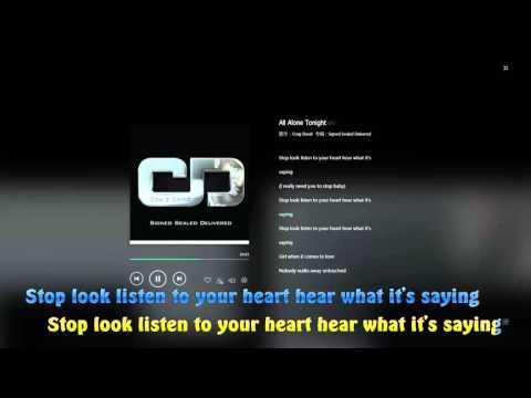 Craig David - All Alone Tonight lyrics video HD 1080p