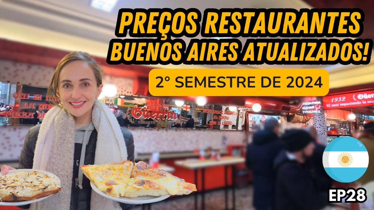 RESTAURANTES EM BUENOS AIRES: COMO ESTÃO OS PREÇOS? EP28