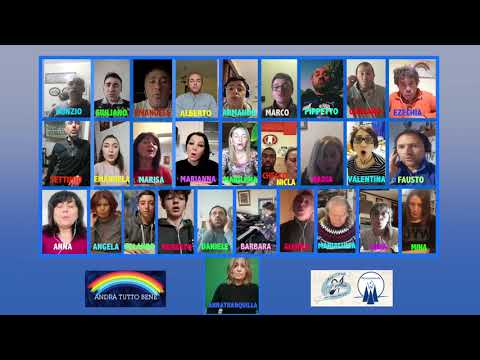 Pescasseroli #andratuttobene un saluto di Dacia Maraini a Pescasseroli con il coro Decima Sinfonia