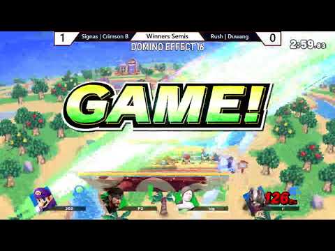 Smash Ultimate - Signas | Crimson Batosui  vs. Rush | Duwang - DE16 Doubles Winners Semis