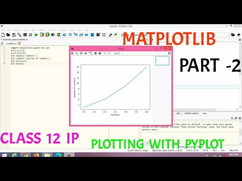 Data Visualization Matplotlib Class 12 I P Plotting With Pyplot Part 2