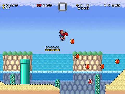 Super Mario Bros. X2 Beta 4.4.1 - Super Mario Bros. 2023 Dev. Log (5/18) - World 3-4