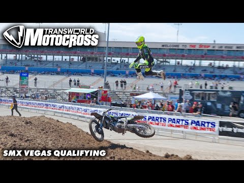 Vegas SuperMotocross Qualifying | Jordon Smith Goes For a Wild Ride!