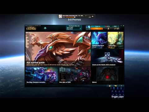 Syte Ryze ONLY 10-0 plat 3 placements smurfing. /w finger cam - 13 / 26