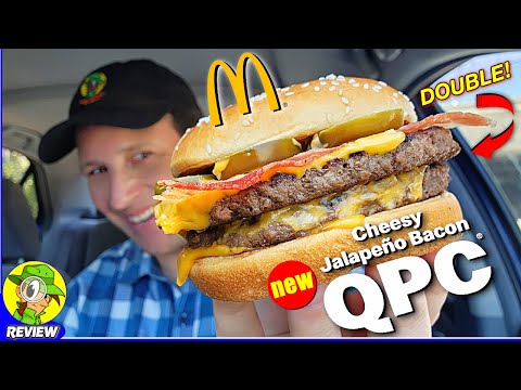 McDonald's® DOUBLE CHEESY JALAPEÑO BACON QPC® Review ✌️🧀🌶️🥓🍔 ⎮ Peep THIS Out! 🕵️‍♂️