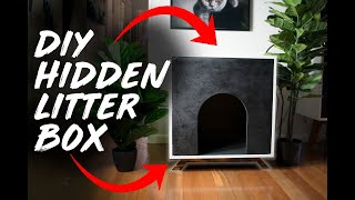 DIY Cat Litter Box Cover