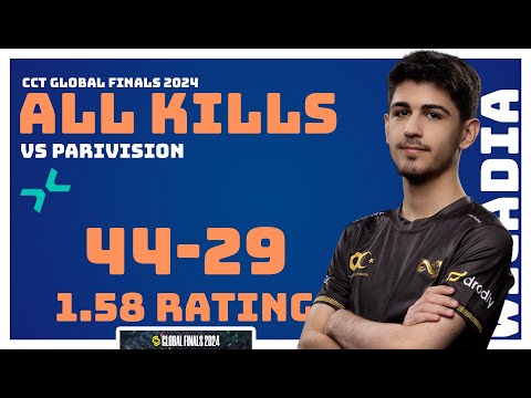 CS2 POV ETERNAL FIRE WICADIA (44-29) vs PARIVISION @ CCT GLOBAL FINALS 2024