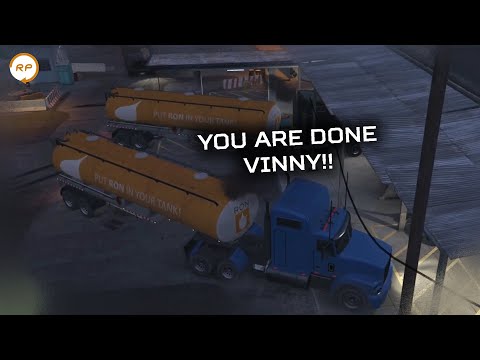Mr. K And Ramee Attack Vinny's Mechanic Shop With Oil Tankers | Prodigy 2.6 RP