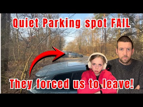 Forced to a leave Overnight Park Up - Van Life Germany 
