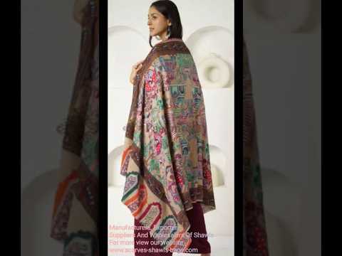 Wool Twill Shawls