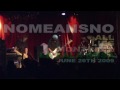 (2009) NOMEANSNO All lies MONTREAL (PUNK ...