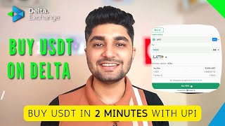 How to Buy USDT with INR on Delta Exchange in 2 Minutes