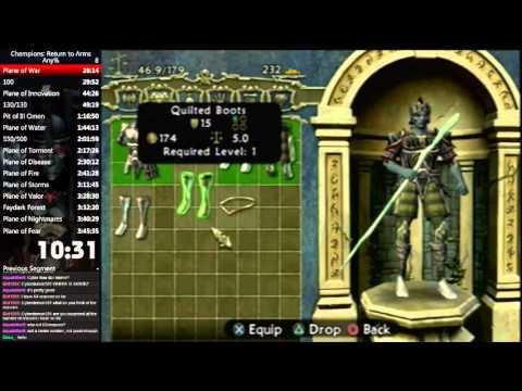 Champions: Return to Arms Speed Run in 3:29:59