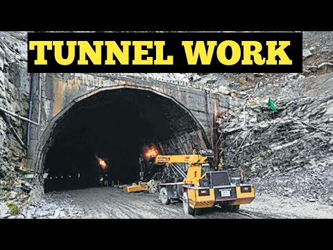 Longest Tunnel Work | Mega Tunnel project |Tunnel construction method | big tunnel | English