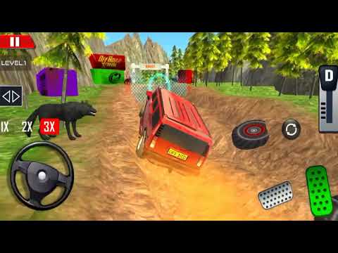 Mercedes G-Class Mountain Hill Driver 3D - Offroad 4x4 Jeep Driving Simulator - Android GamePlay