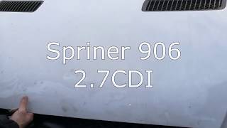 Mercedes Sprinter 906 swap 2.7 3.2 cdi zmiana silnika