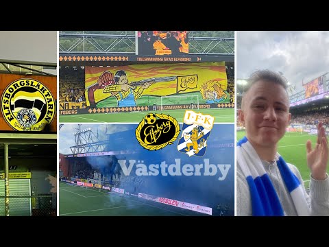 Vandalism at VÄSTDERBYT in BORÅS • ELFSBORG - IFK GÖTEBORG vlog • 16.07.2023